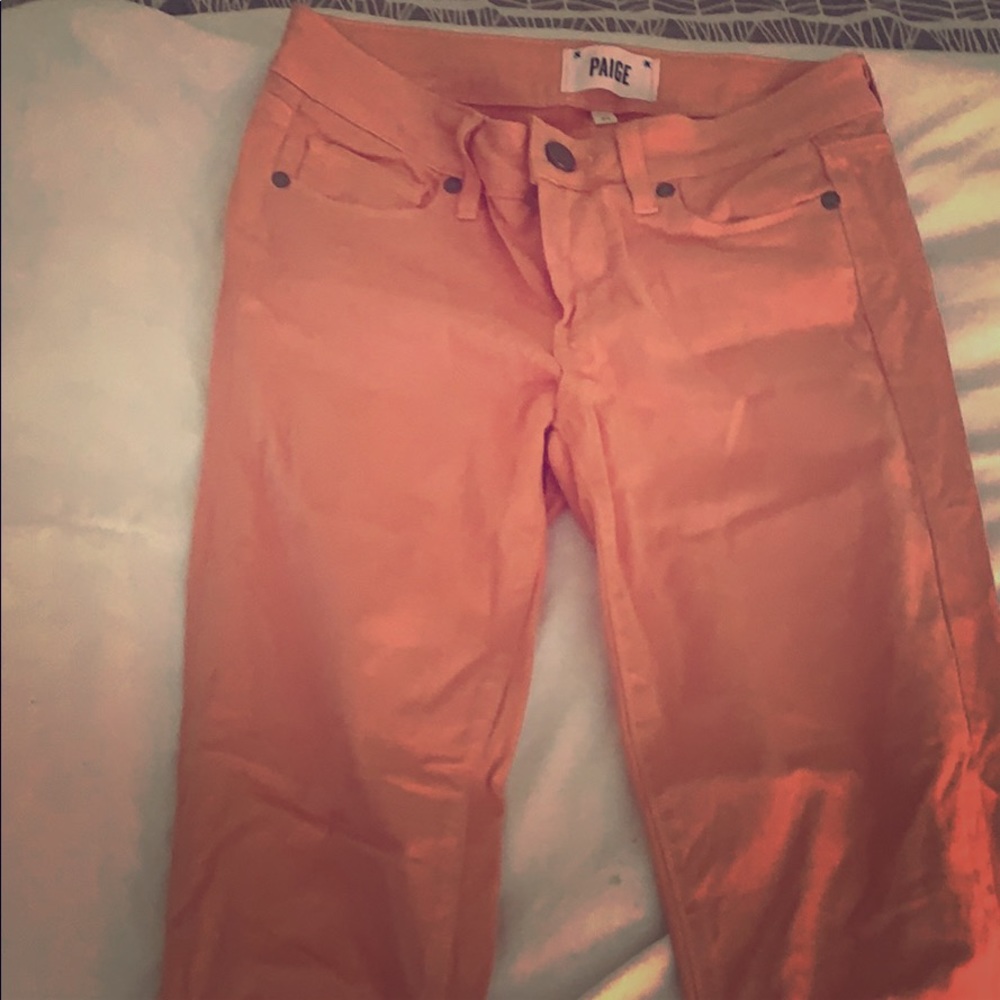 Paige Coral Jeans Size 24